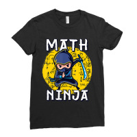 Limited Edition Math Ninja Ninja Ladies Fitted T-shirt | Artistshot