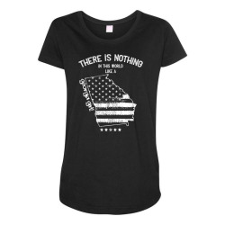 usa nothing in like a georgia state girl gift Maternity Scoop Neck T-shirt | Artistshot