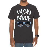 Trending Vacay Mode Sunglasses Simmer Beach Island Vintage T-shirt | Artistshot