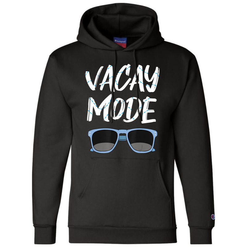 Trending Vacay Mode Sunglasses Simmer Beach Island Champion Hoodie | Artistshot