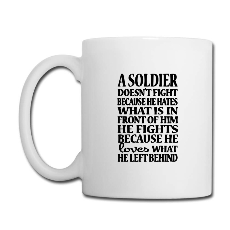 A Soldier With An Flag Great To Cel Coffee Mug | Artistshot