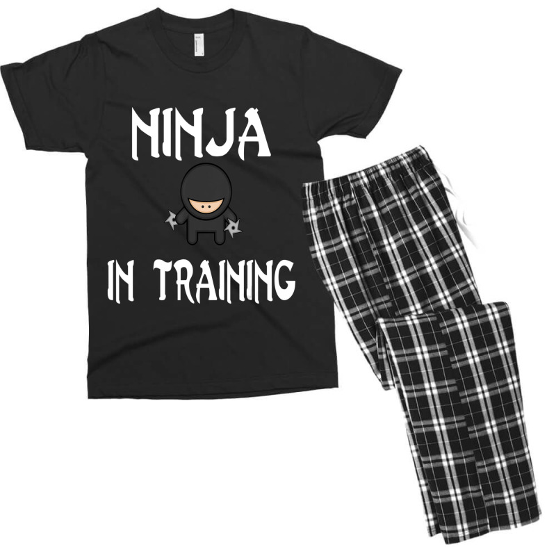 Trending Ninja In Training Ninja Ninjas %23ninja Men's T-shirt Pajama Set | Artistshot