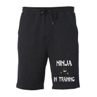 Trending Ninja In Training Ninja Ninjas %23ninja Fleece Short | Artistshot