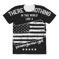 usa nothing in like a pennsylvania state girl gift All Over Women's T-shirt | Artistshot