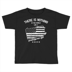 usa nothing in like a pennsylvania state girl gift Toddler T-shirt | Artistshot
