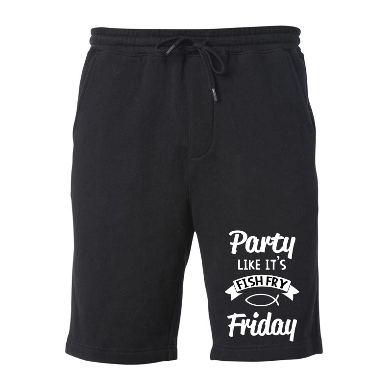 Hot Trend Friday Fish Fry Lent Fleece Short | Artistshot