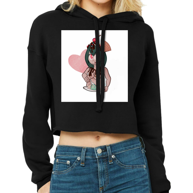 Milky Way Cropped Hoodie by BarbaraJones | Artistshot