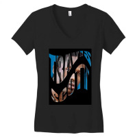 Butterfly Effect Letter Mask Poster Women's V-neck T-shirt | Artistshot