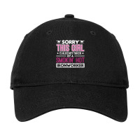 Hot Trend This Girl Is Already Taken By A Ironworker Girlfriend Wife Adjustable Cap | Artistshot