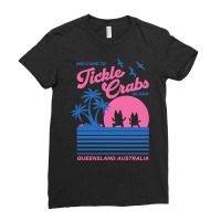 Hot Trend Tickle Crabs Island Ladies Fitted T-shirt | Artistshot