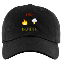 Fire Thunder Kids Cap | Artistshot