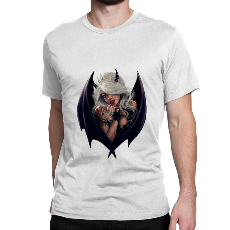 Devil's Desire Classic T-shirt by DERRICKILLIAMS | Artistshot