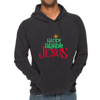 Hot Trend Christian Christmas Happy Birthday Jesus Women Men Kids Vintage Hoodie | Artistshot