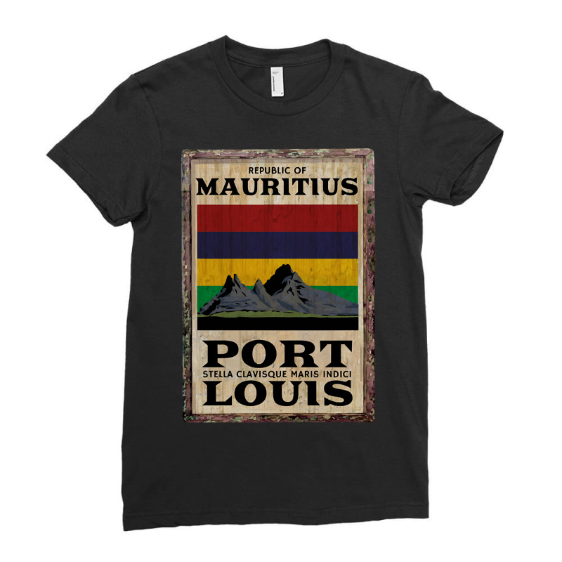 Limited Edition Make A Journey To Mauritius Ladies Fitted T-Shirt by Rios Arevalo | Artistshot