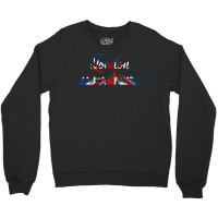 Great Britain London Uk Flag England T Shirt Crewneck Sweatshirt | Artistshot