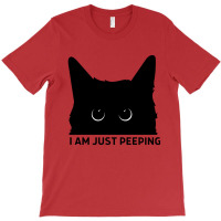 Funny Cat Just Peeping T-shirt | Artistshot