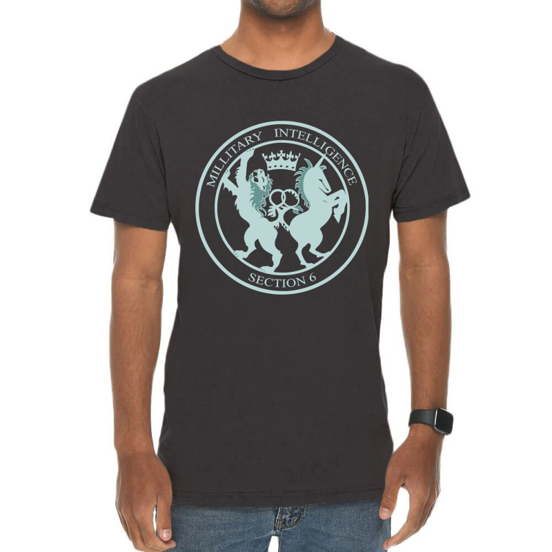 Trending Military Intelligence Section 6 Vintage T-Shirt by degreesgunner | Artistshot