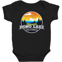 Fishing Boating Camping   Lakeview Mono Lake T Shirt Baby Bodysuit | Artistshot