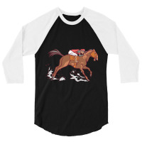 Trending Horseback Riding 3/4 Sleeve Shirt | Artistshot