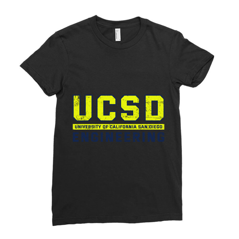 Trending Ucsd - Uc San Diego University Engineering Vintage 2 (2) Ladies Fitted T-Shirt by yumgaugeteuda | Artistshot