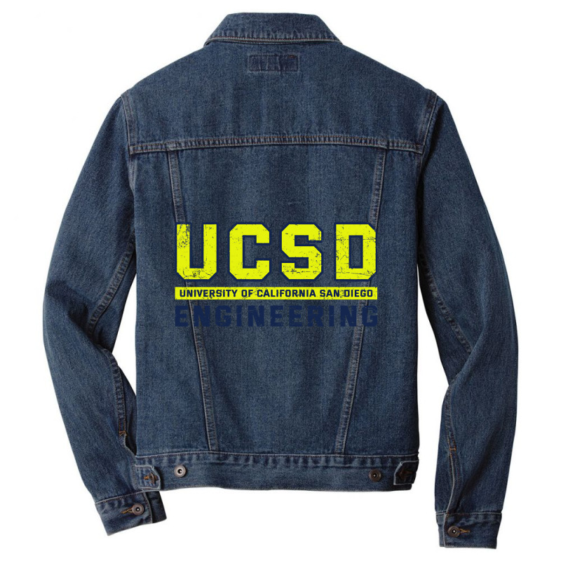 Trending Ucsd - Uc San Diego University Engineering Vintage 2 (2) Men Denim Jacket by yumgaugeteuda | Artistshot