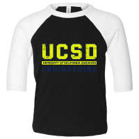 Trending Ucsd - Uc San Diego University Engineering Vintage 2 (2) Toddler 3/4 Sleeve Tee | Artistshot