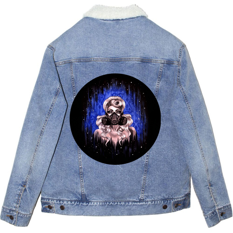 Escape Unisex Sherpa-Lined Denim Jacket by DERRICKILLIAMS | Artistshot