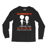 Funny Sibling Gift For Little Brother Shirt Lil Sister T Shirt Long Sleeve Shirts | Artistshot