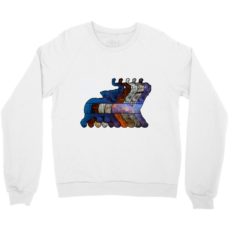 Elephant Song Crewneck Sweatshirt by SIDNEYILLIAMS | Artistshot