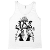 Hecate Triple Moon Goddess Wiccan Wicca Pagan Witch T Shirt Tank Top | Artistshot