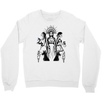 Hecate Triple Moon Goddess Wiccan Wicca Pagan Witch T Shirt Crewneck Sweatshirt | Artistshot