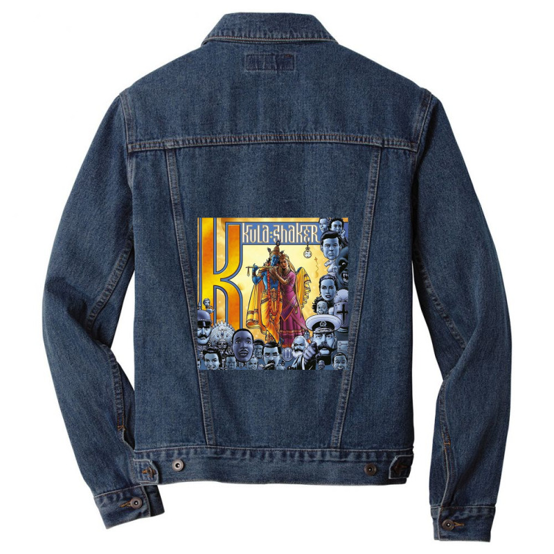 Kula Shaker 1 Men Denim Jacket by BeckyTeague | Artistshot