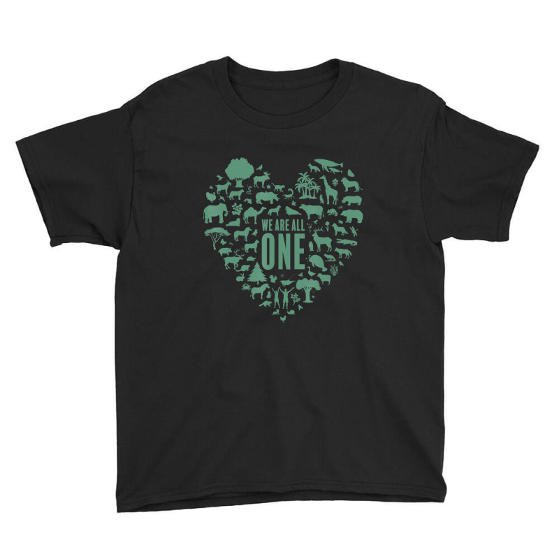 Hot Trend We Are All One Global Warming Awareness Earth Youth Tee | Artistshot