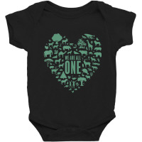 Hot Trend We Are All One Global Warming Awareness Earth Baby Bodysuit | Artistshot