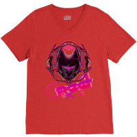 Big Red Helmet  X Trooper   Scivixen208x V-neck Tee | Artistshot