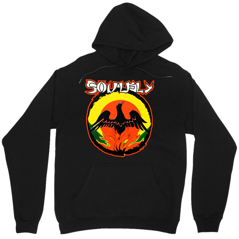 Black Bird Rise From Fire Unisex Hoodie | Artistshot