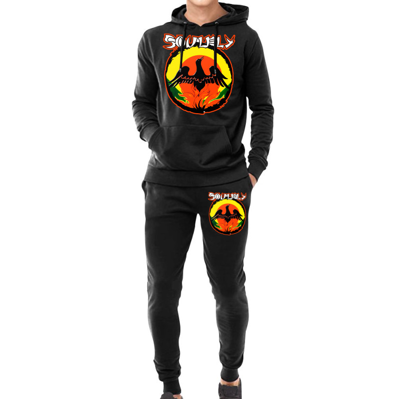 Black Bird Rise From Fire Hoodie & Jogger Set | Artistshot