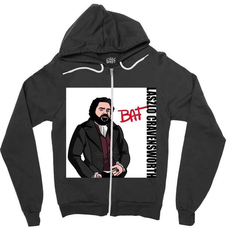 Hot Trend Bat Zipper Hoodie by macklinsampson | Artistshot