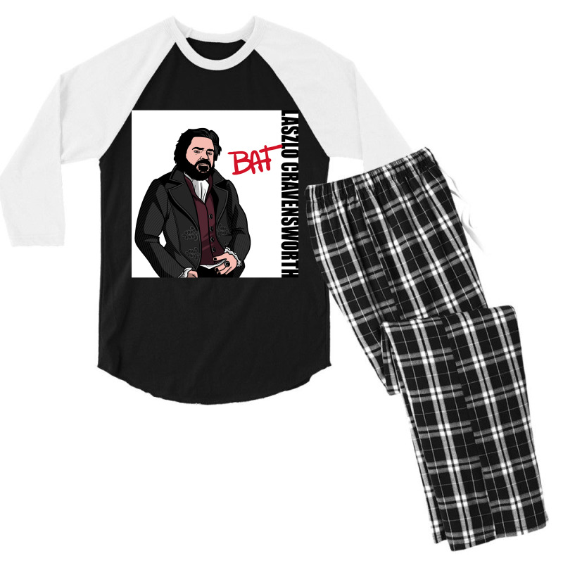 Hot Trend Bat Men's 3/4 Sleeve Pajama Set by macklinsampson | Artistshot