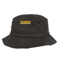 Hot Trend Pittsburgh Vintage 80s Retro Style Bucket Hat | Artistshot