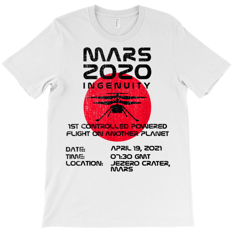 Ingenuity Helicopter Flight Flying Mars 2020 Girls Kids Boys T Shirt T-shirt | Artistshot