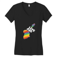 Live Aid Women's V-neck T-shirt | Artistshot