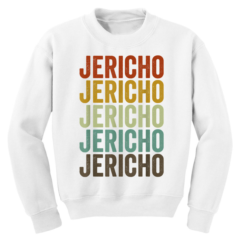 Jericho City Retro T Shirt Youth Sweatshirt by nilda1pr4klauer | Artistshot