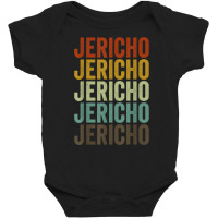 Jericho City Retro T Shirt Baby Bodysuit | Artistshot