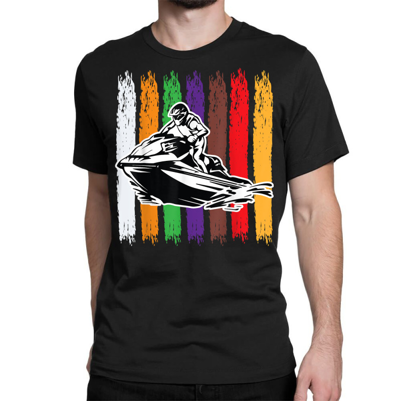 Jetski Beach Water Sports Jet Skiing Skier T Shirt Classic T-shirt by jessamynb4pru | Artistshot