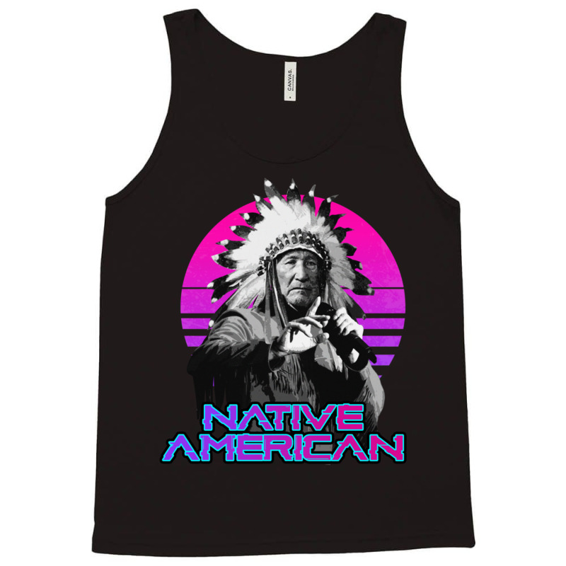 King Native American Rapper Tank Top by LisaBurlingame | Artistshot