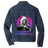 King Native American Rapper Men Denim Jacket | Artistshot