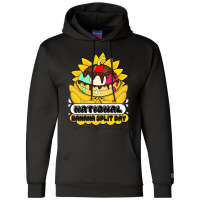 Limited Edition National Banana Split Day Champion Hoodie | Artistshot