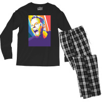 Brown Guitar James Hetfield Men's Long Sleeve Pajama Set | Artistshot