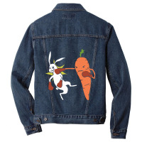 Carrot Knockout Men Denim Jacket | Artistshot